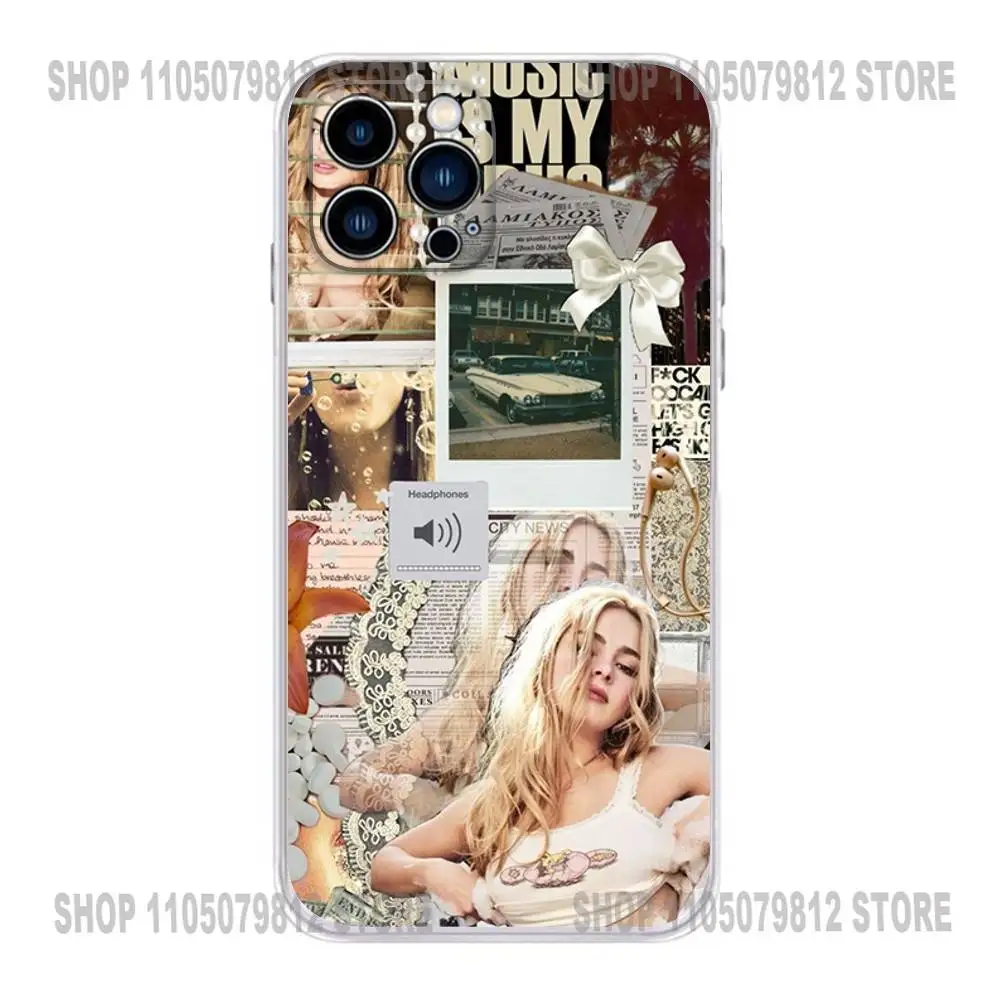 حافظة هاتف Addison Rae لهاتف iPhone 17 16,15,14,13,12,11 Plus,Pro,Max,XR,Plus,E,غطاء ناعم شفاف صغير #3