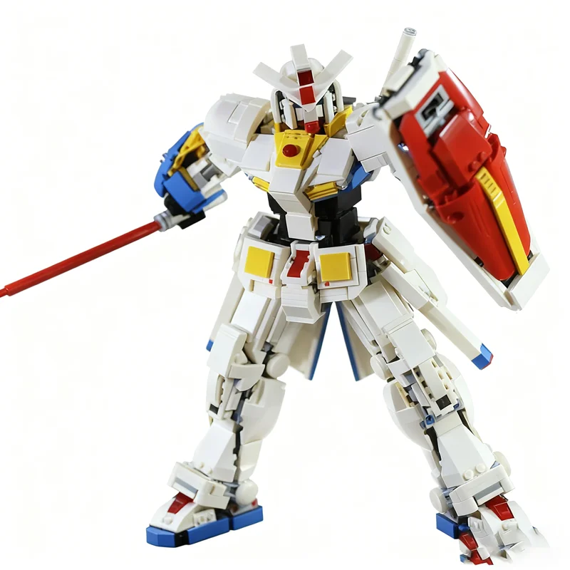 1501 Uds. MOC White Devil gundamesd RX modelo bloques de construcción Idea de construcción educación regalo de Navidad juguetes de ladrillo cumpleaños