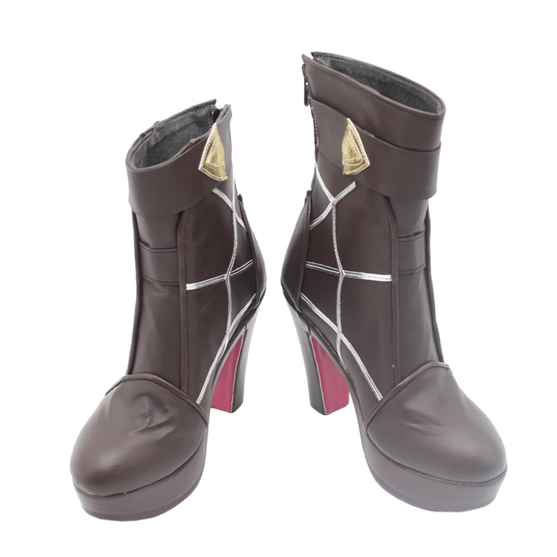 Game Honkai: Star Rail Kafka Cosplay Shoes Adult Women Girls High Heels Leather Boots Halloween Costume Props Accessories