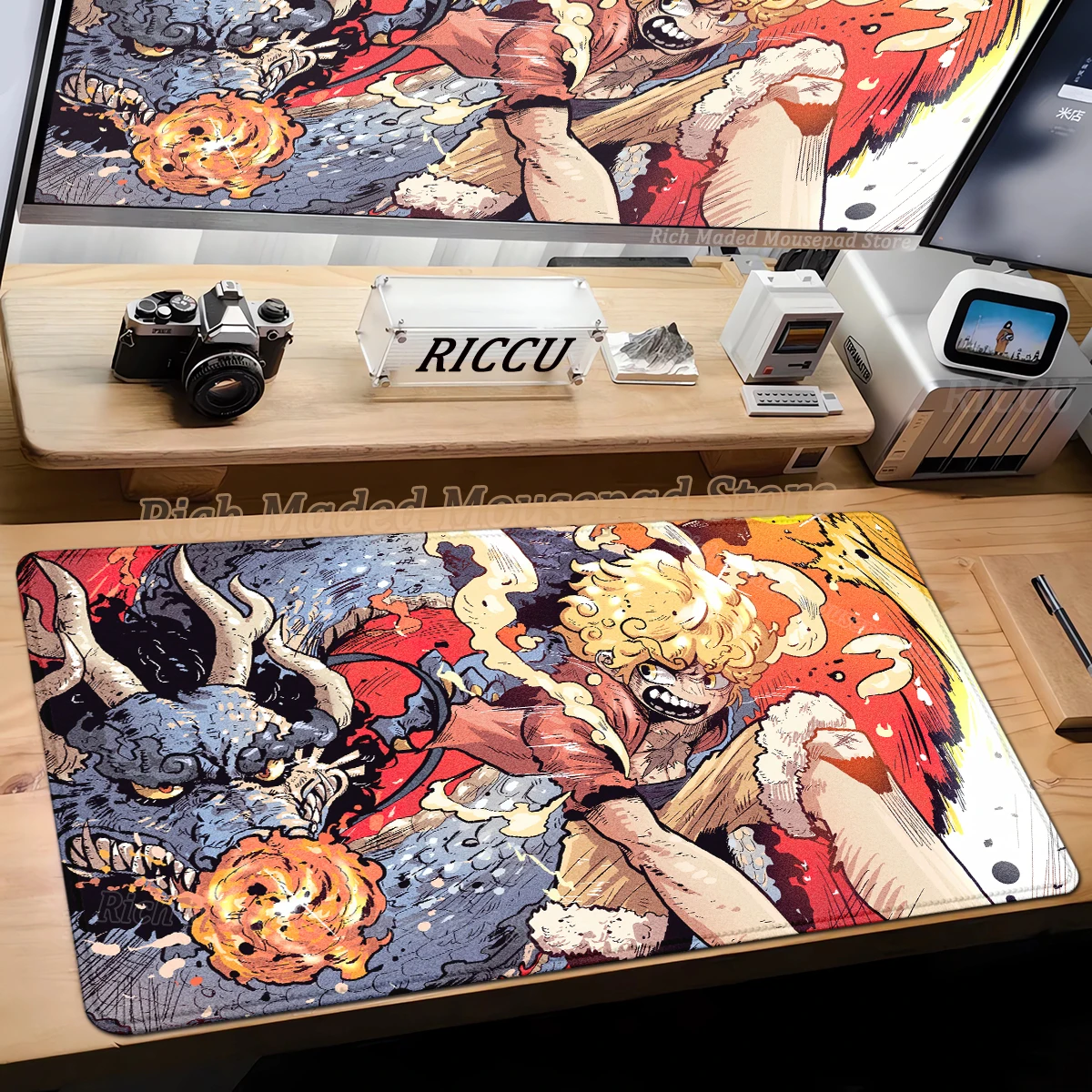 

Large Desk Mat One Piece Dragon Anime Scene Mousepad Mouse Pad Gamer Keyboard Xxl Office Rubber Extended Mats Desk Accessories