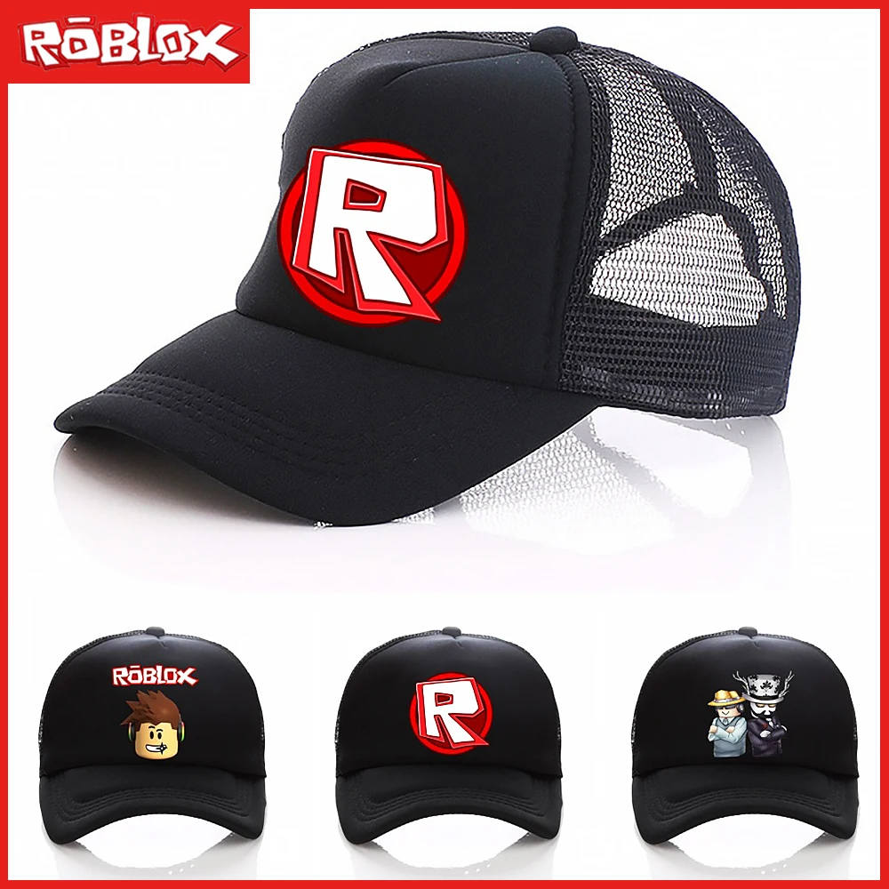 

2023 Anime Roblox Fashion Trend Baseball Hat Student Korean Version Casual Cartoon Sunscreen Hat for Men Women Christmas Gift