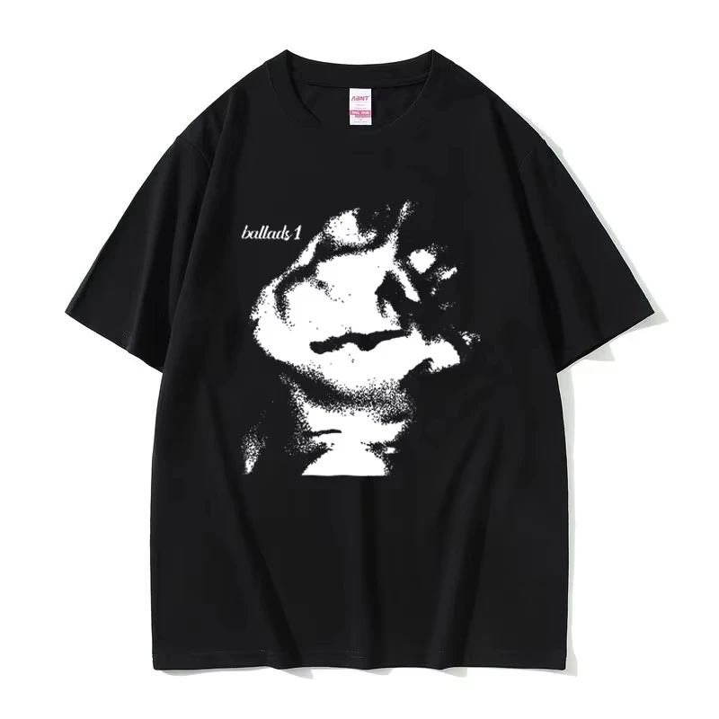 

man clothing 100%Cotton Tshirt Singer Joji Ballads Album American leisure Streetwear Hipster Fashionable Women Oversized shir