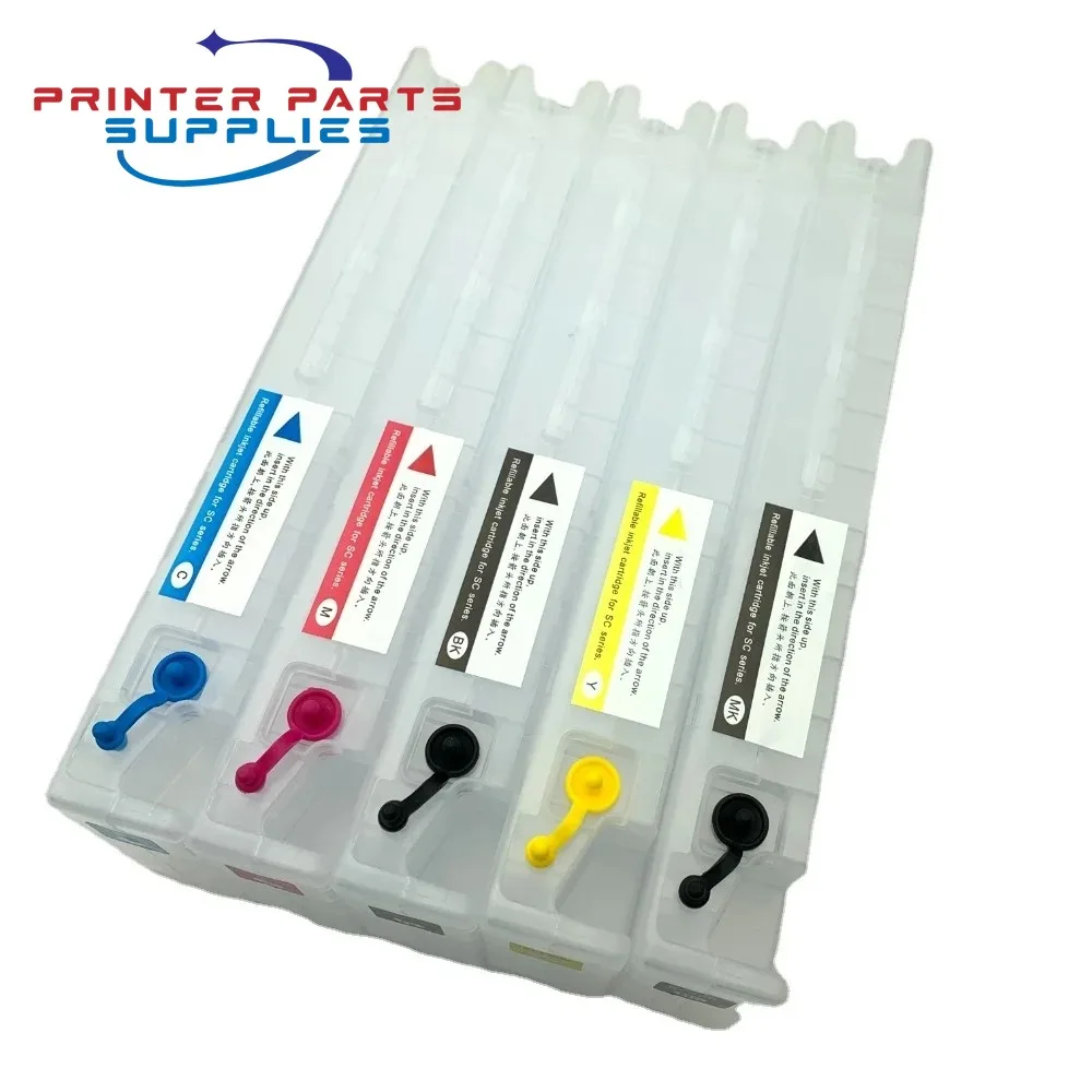 700ml Refillable Ink Cartridge with One Time Chip for Epson SureColor T3000 T3070 T5070 T7070 T3200 T5200 T7200 T3270 T5270 7270