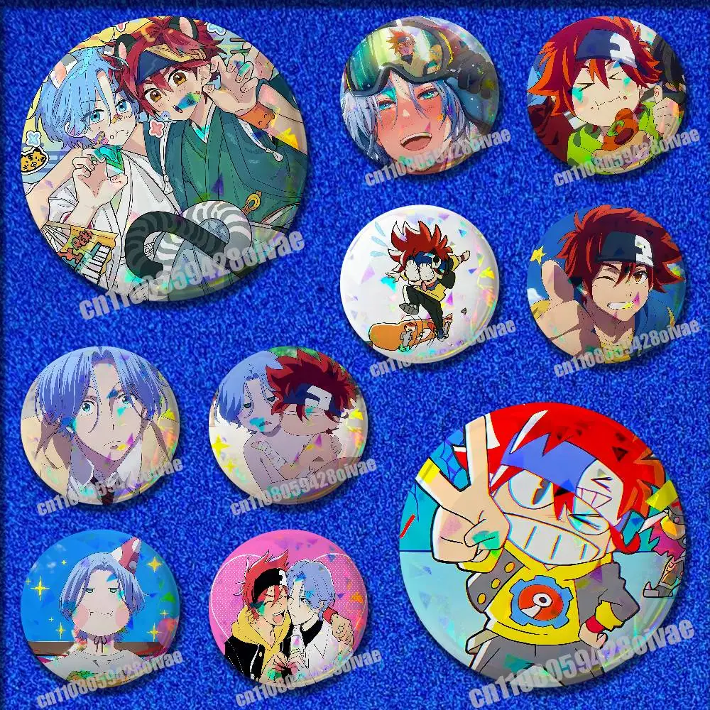 

SK8 the I-Infinity Langa Hasegawa Reki Insignia Badge Cover For Ornament 75mm 25mm 44mm Brooch Button Round Pins