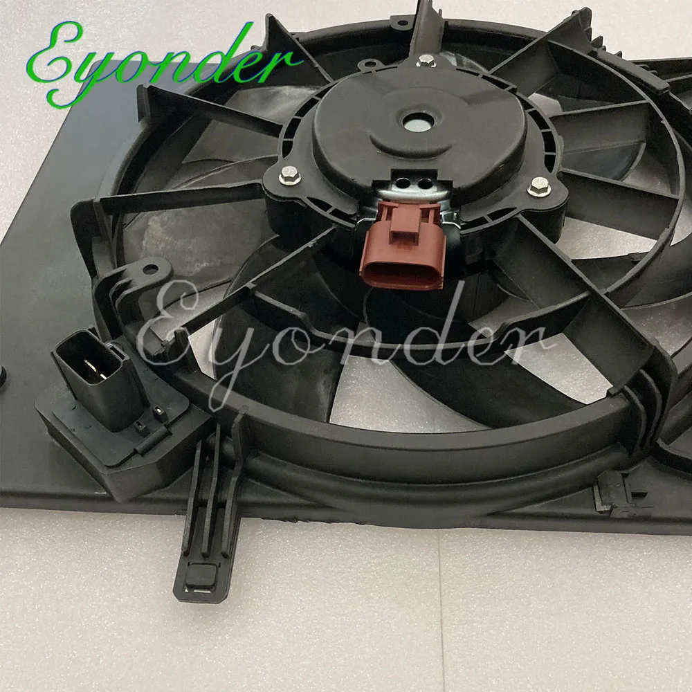 Engine COOLING A/C RADIATOR CONDENSER Electronic Fan for Ford Fiesta Ecosport Figo C1B1-8C607-FA C1B18C607FA FO3115186