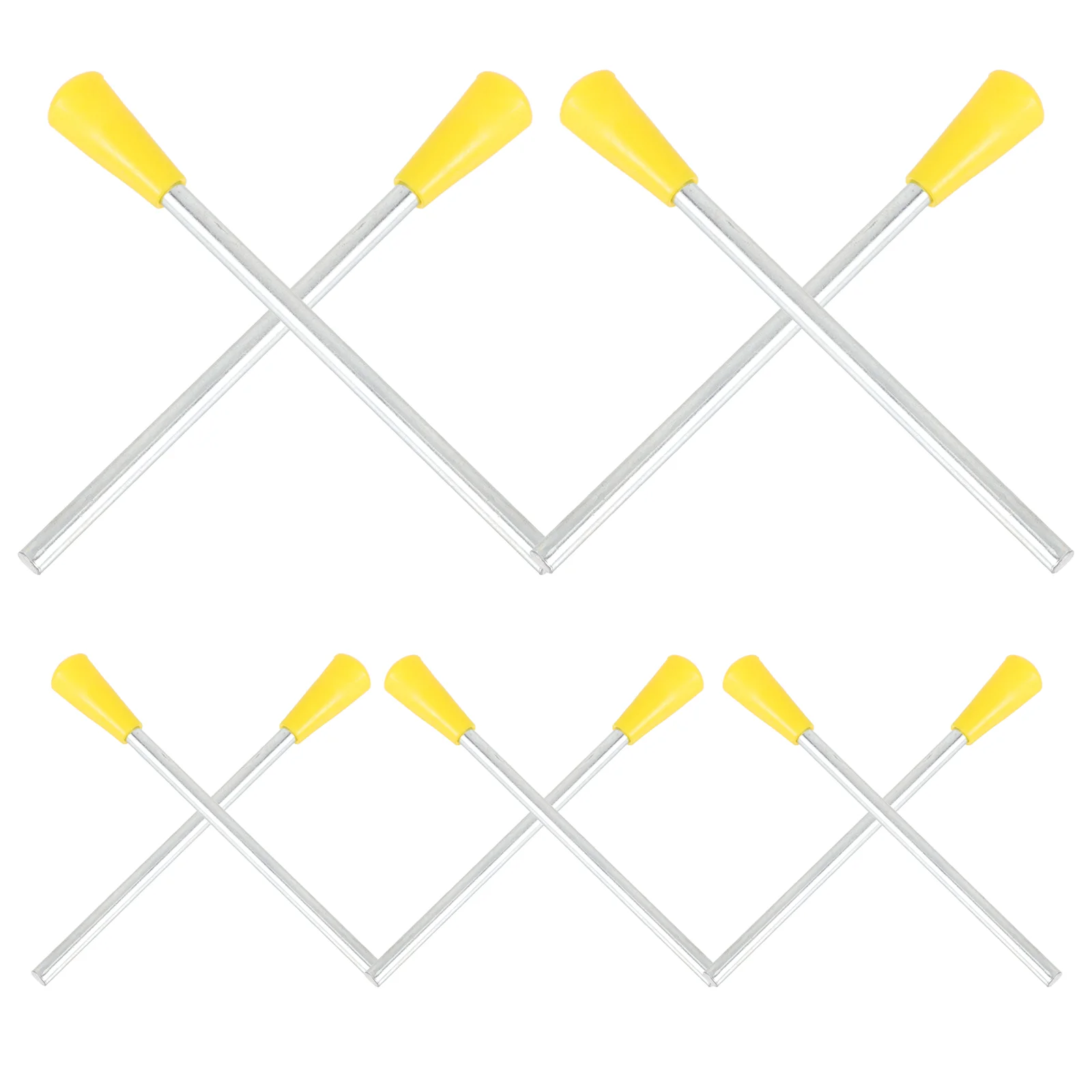 

10 Pcs Musical Instruments Preschool Teaching Aids Sticks for Triangle Iron Mallet Accessories Percussion Replacement Child