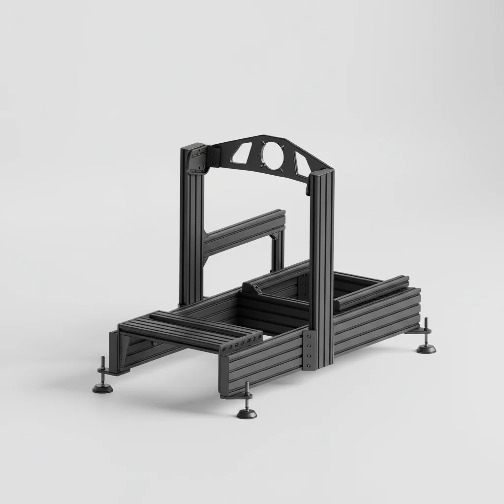 New Computer Game Sim Racing Cockpit Racing Simulator  Aluminum Frame Simulator 40160 Sim Racing Cockpit