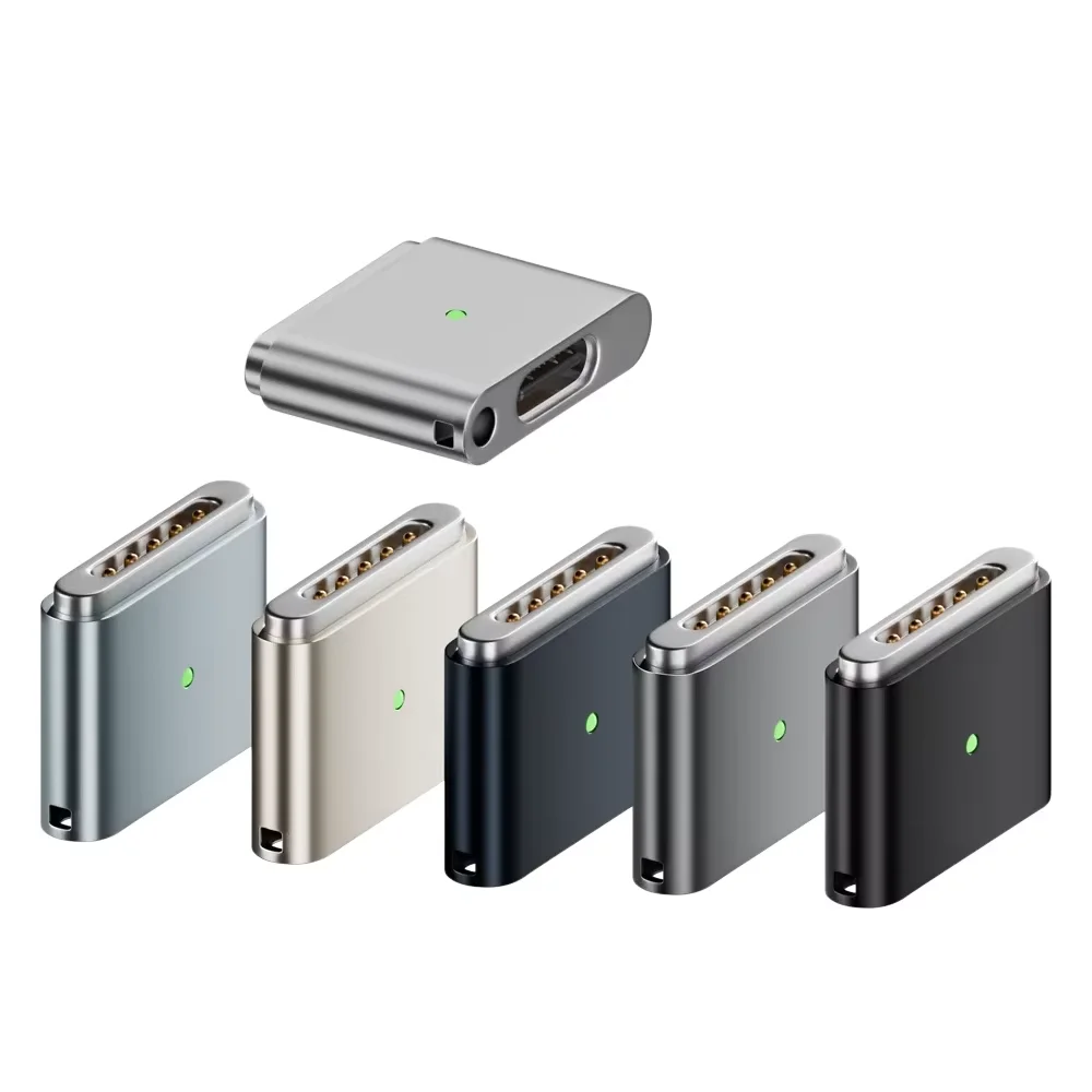 Adapter magnetyczny USB-C na MagSafe 3 o mocy 100 W do MacBooka Air/Pro M1 M2 M3 M4, kabel do szybkiego ładowania — zdjęcie produktu 7