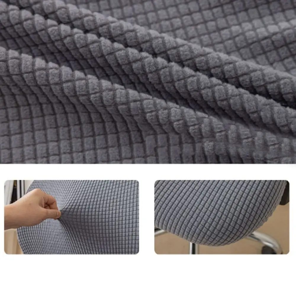 Elastic Split Office Chair Cover Anti-dirty Stretchable Gaming Chair Slipcover ​Breathable​ Removable Computer Chair Cover