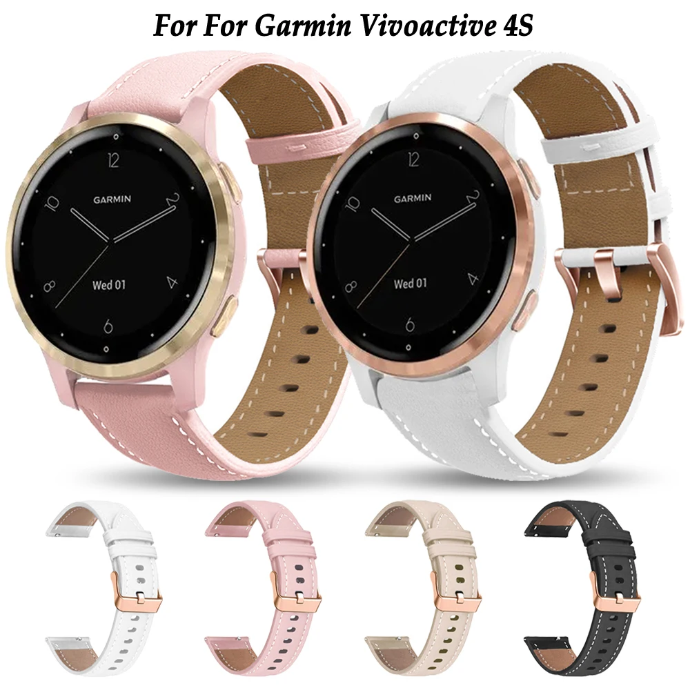 Dla Garmin Vivoactive 4s Bransoletka Pasek do zegarka Pasek do zegarka 18 mm Dla Garmin Venu 3s 2s Forerunner 255s 265s Vivomove 3s Wristband