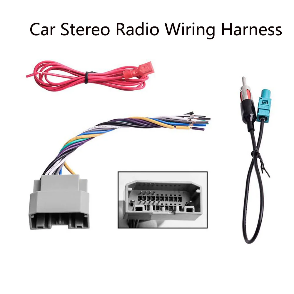 

Car Stereo Radio Harness ISO For Aspen 2004-2006 Crossfire Radio to ISO Radio Play Plug Auto Adapter Wiring Harness Connector