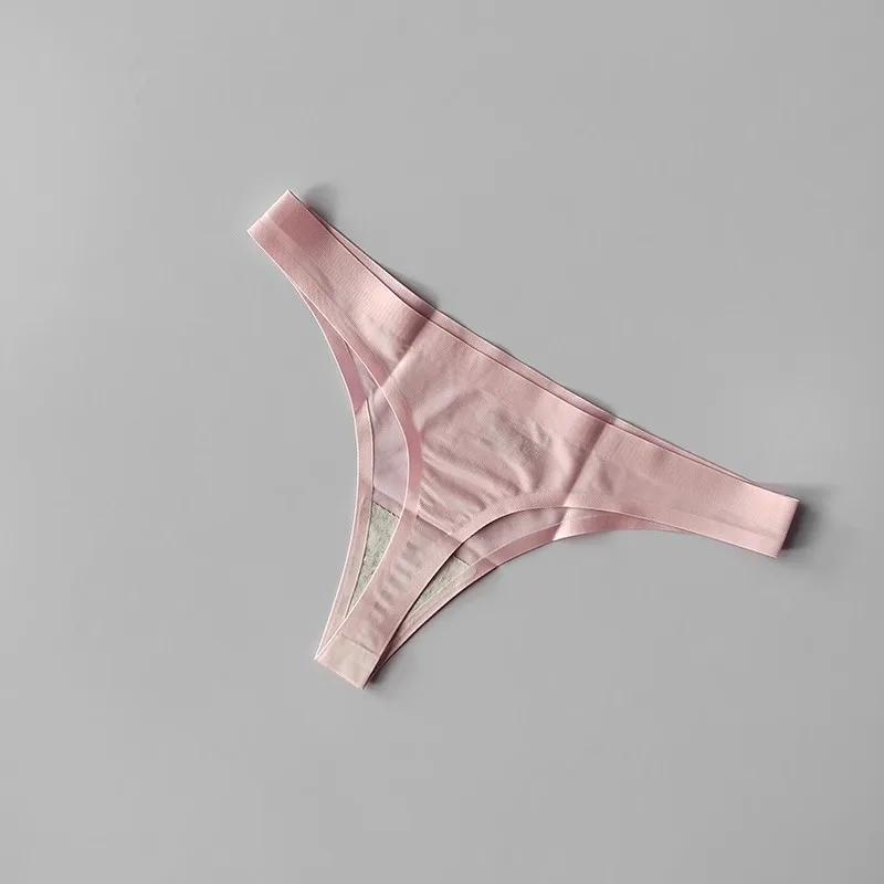 Damen Yoga-Slips Dessous Sexy G-String Tangas Damen Sexy Unterwäsche Nahtlose Niedriggeschnittene Schnelltrocknende Slips Tangas – Detail 5