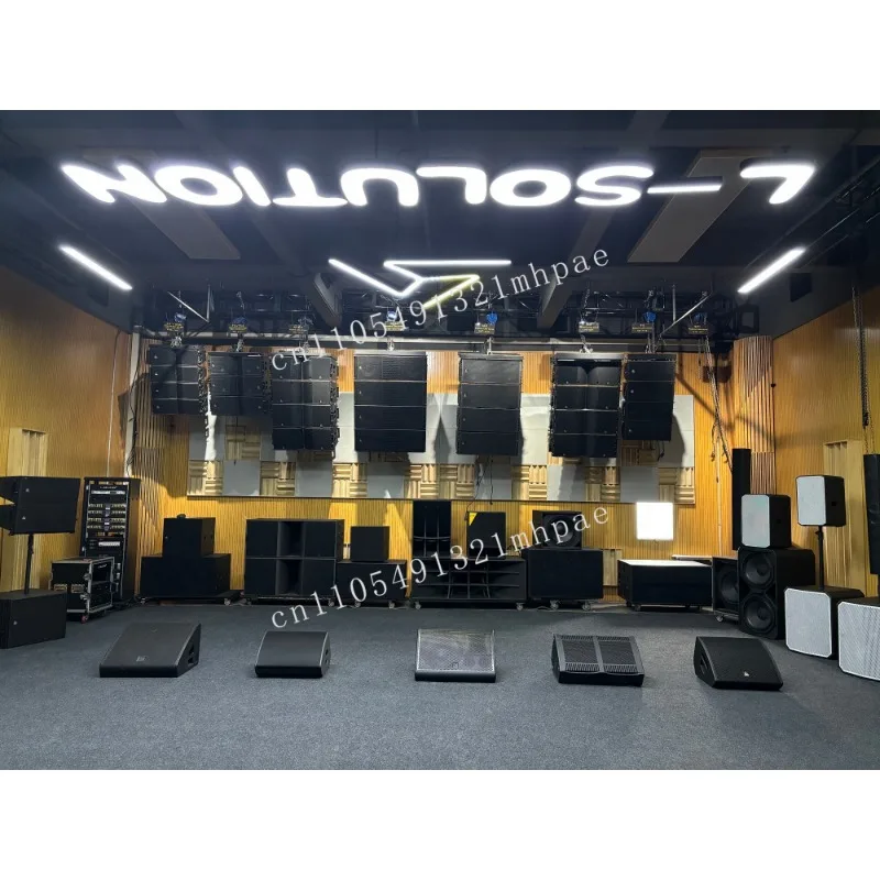 Picture 7: Solution Flight Bumper Large Hardware Load 16 Pieces Dual 10 Active Line Array Speaker System Flight Pole Rigging Frame