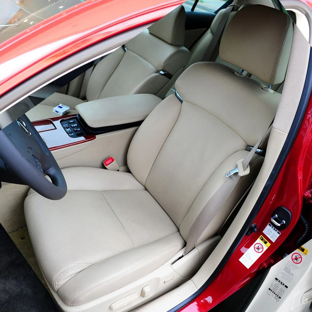 

Customized Car Seat Cover For Lexus GS 300 430 450h 460 2005 2006 2007 2008 2009 2010 2011 Faux Leather Full Set Car Seat Covers