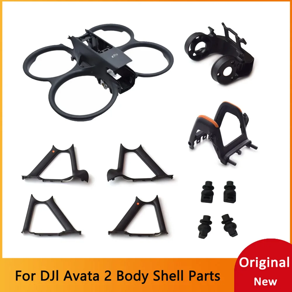 Original Parts For DJI Avata 2 Parts Upper Bottom Frame With Lens Gimbal Protector Front Cover AVATA 2 propeller/Gimbal Roll Arm