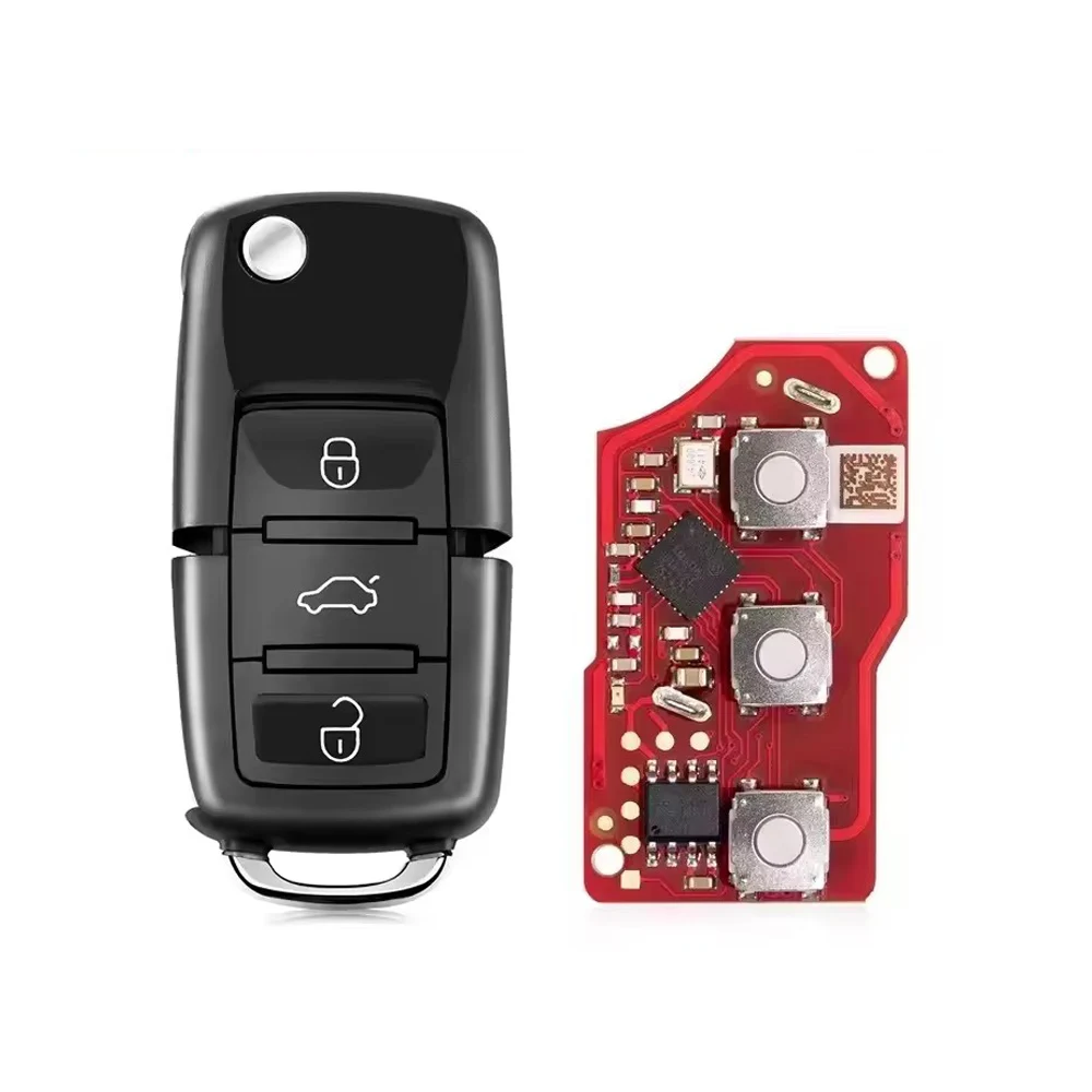 5pcs/lot Xhorse XKB501EN XKB520EN Wire Remote Key For B5 Style Remote Key 3 Buttons Board XKB501EN