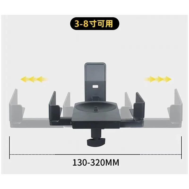 Speaker wall rack tray up and down left and right adjustable angle audio bracket HIFI surround recording desk speaker wall mount