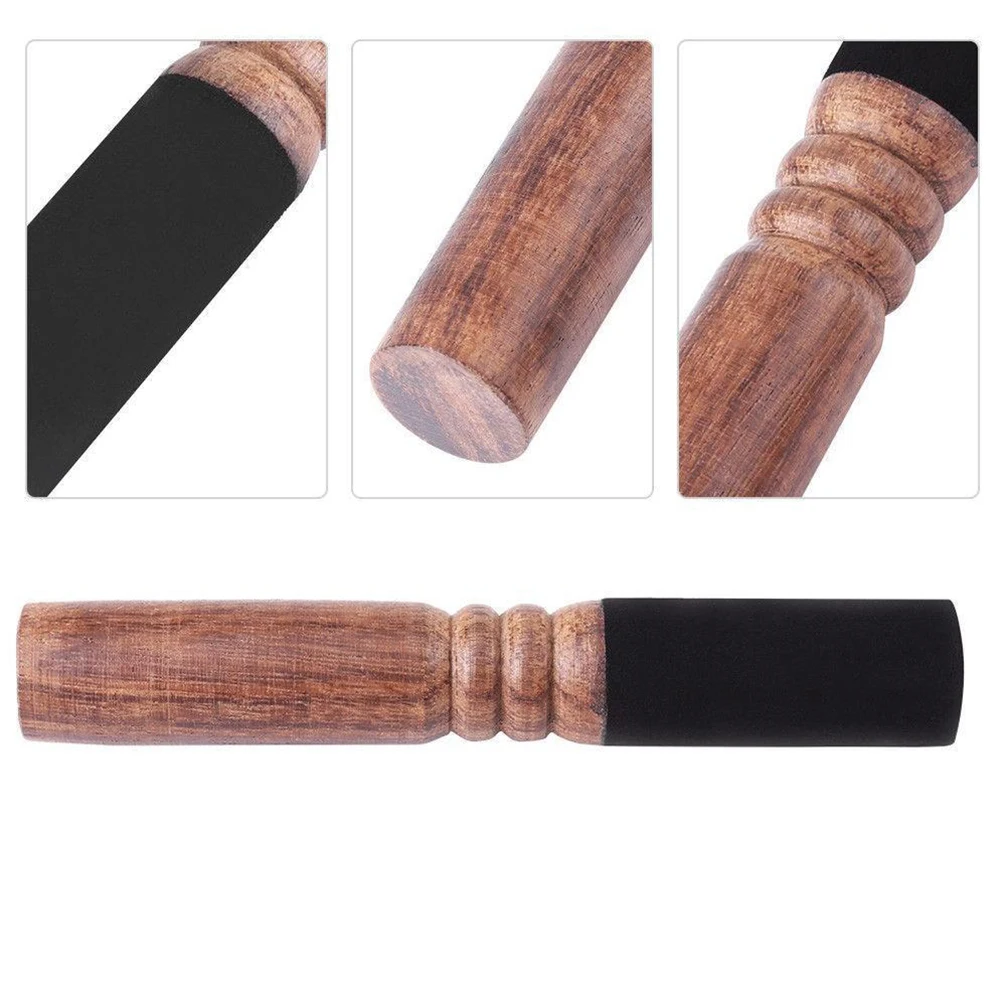 

Handmade Nepali Peach Wood -Wrapped Singing Bowl High Resonance Stress Relief Meditation Tool For Yoga Prayer Gong Mallet