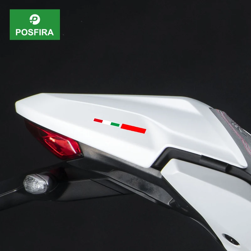 

POSFIRA Motorcycle Rear Seat Sticker Vinyl Decals for Ducati Panigale V2 V2S V4 V4R V4S V4SP V4 SP2 Supersport 950 Accessories