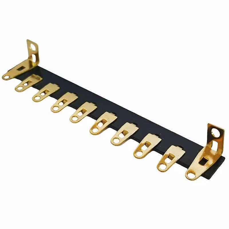 Ampmart 2-28-poliger Tag-Strip mit vergoldeten Pins, Audio-Strip-Tag-Board, für Gitarrenverstärker, HIFI, DIY. – Detail 10