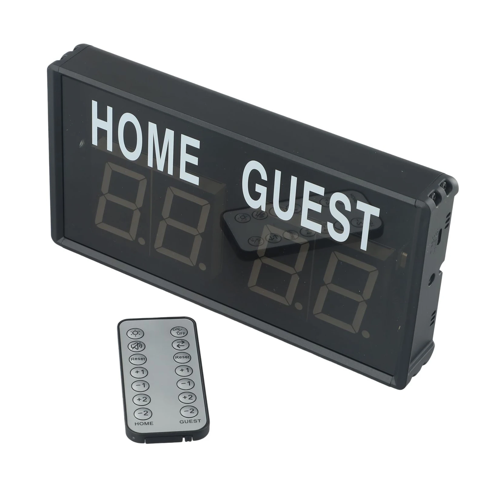 Electronic Scoreboard Remote Control Digital Tabletop Scoreboard Games Activity Aluminum Alloy Scoreboard Accessories