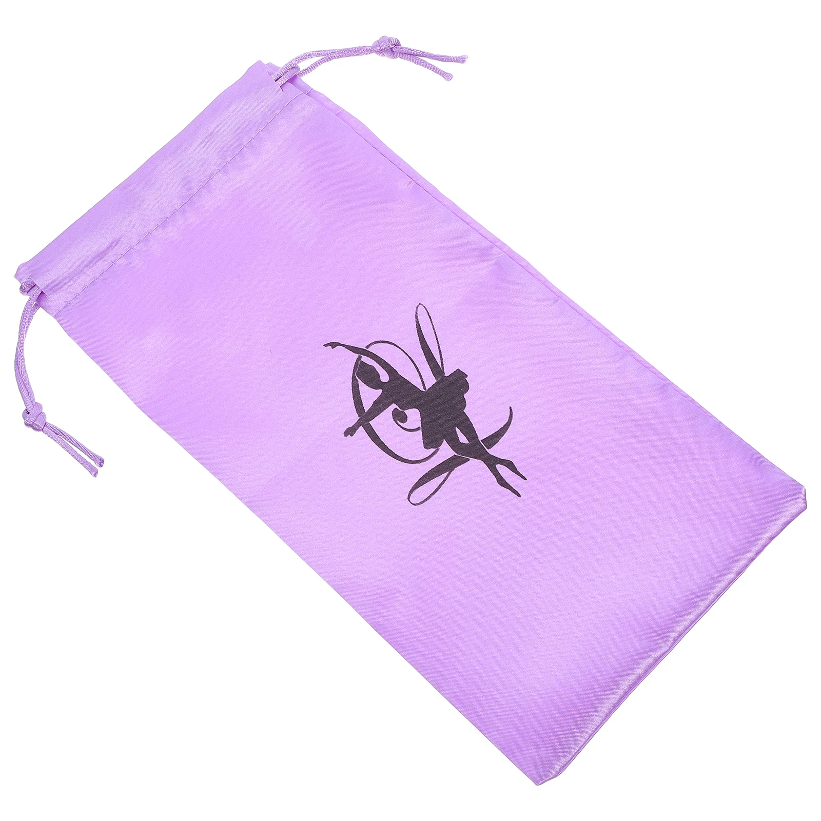 

Dance Shoe Storage Bag Girls Ballet Shoes Pouch Satin Large Capacity Portable Training Competition Washable Drawstring Shoe Bag
