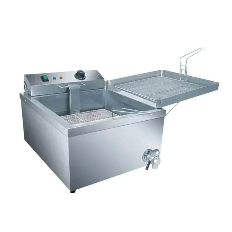 

Cross-borderElectric Donut Fryer Funnel Cake Frying Machine Commercial Potato Chips Fryer Machine For Fried Pastries