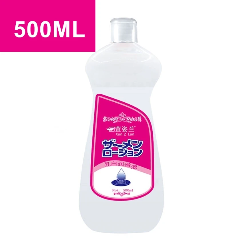 Simula lo sperma 500ml giappone prodotti lubrificante lubrificante per il sesso Base d\'acqua olio del sesso personale Vagina Gel del sesso anale per