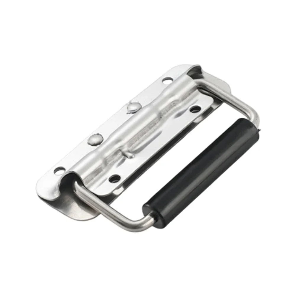 For Durable 304 Stainless Steel Spring Pull Handle with Automatic Rebound for Tool Boxes Cabinets Doors Practical and Reliable