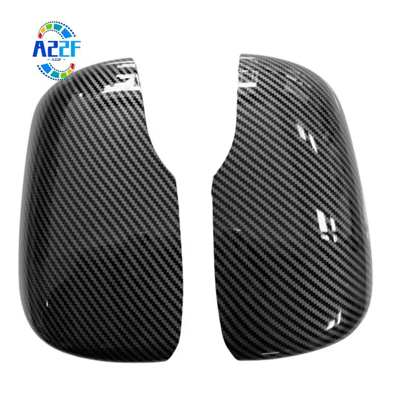

A22F-Car Side Rearview Mirror Cover Carbon Fiber Door Mirror Shell For Kia Picanto 2012-2017 Car Accessories