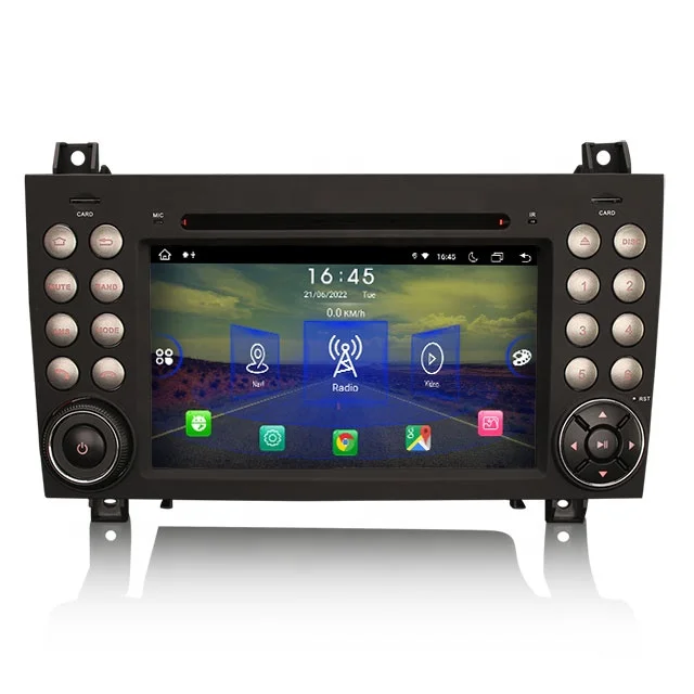 メルセデスベンツ用DVDプレーヤー,カーラジオ,7インチ,ワイヤレス,CarPlay,IPS, Android Erisin-ES8940S,SLKクラス,R171, W171, DSP, 4G,LTE,12.0