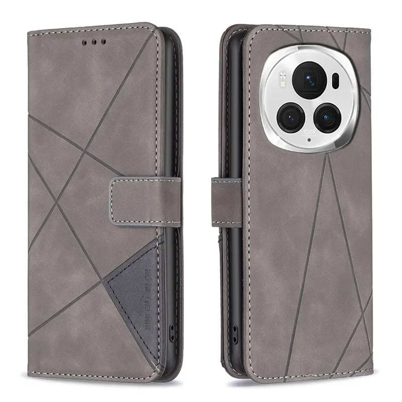 Luxury Leather Phone Case on For Huawei Honor Magic 6 Pro Magic6 Lite 6Pro 6Lite 2024 Couqe Magnetic Wallet Flip Cover Fundas