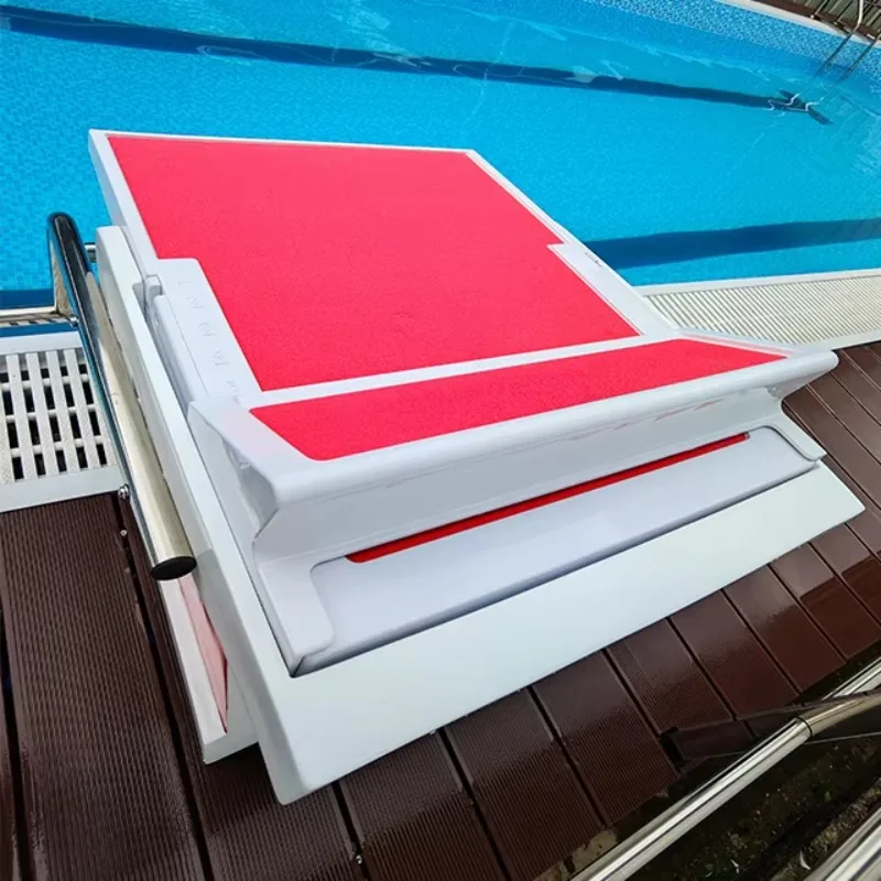 Anti-slip Portable Swimming Standard Competition Starting Platform Touchpad Diving Platform with  Glass Fiber Material