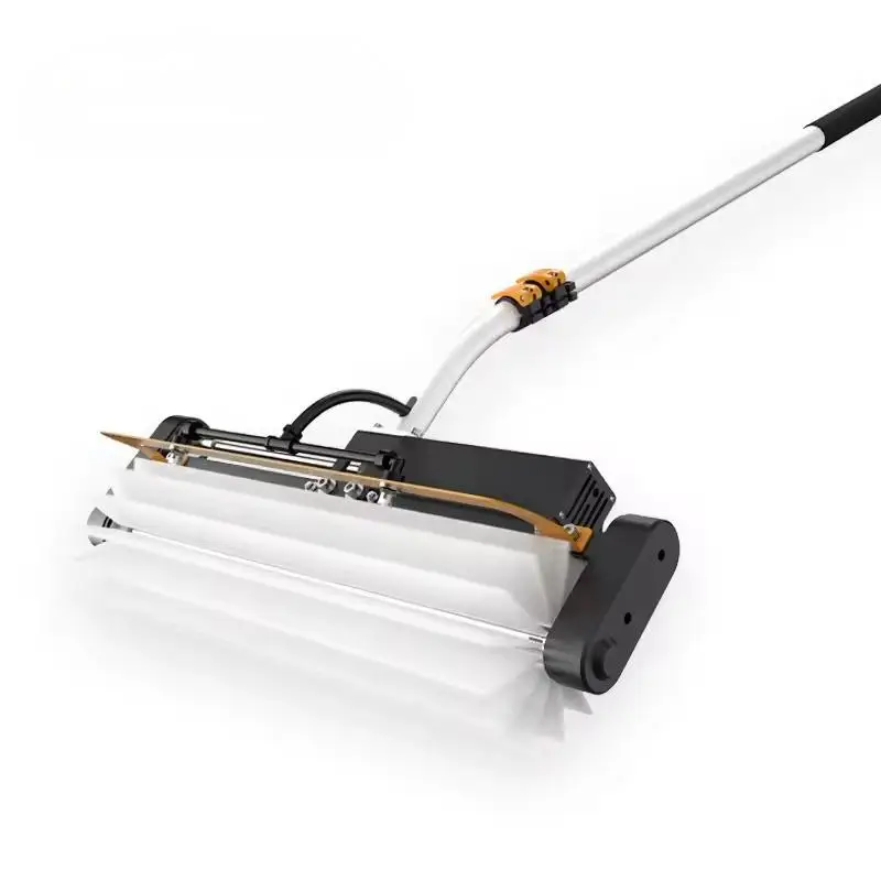Electric Solar Panel Cleaning Machine Dry Cleaning Solar Panel Rotating Brush