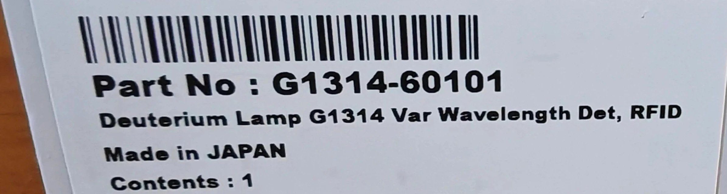 

Новая модель 2026 года G1314-60101: лампа с жидким дейтерием Agit