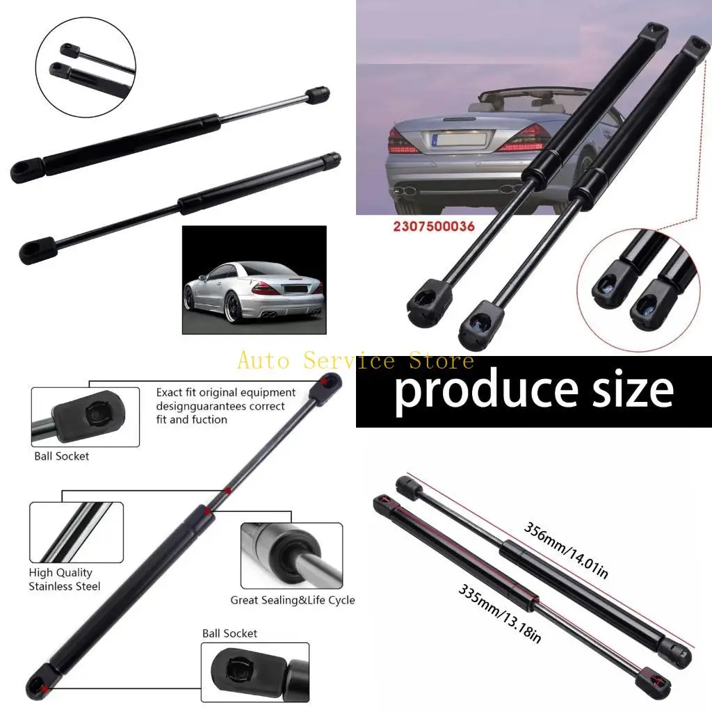 

462A 2PCS CAR TAIL-DAGATE GAS PON-СТРЫ