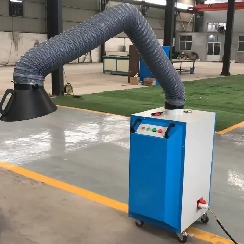 Welding Smoke Purifier Mobile Industrial Welding Collector Smoke Dust
