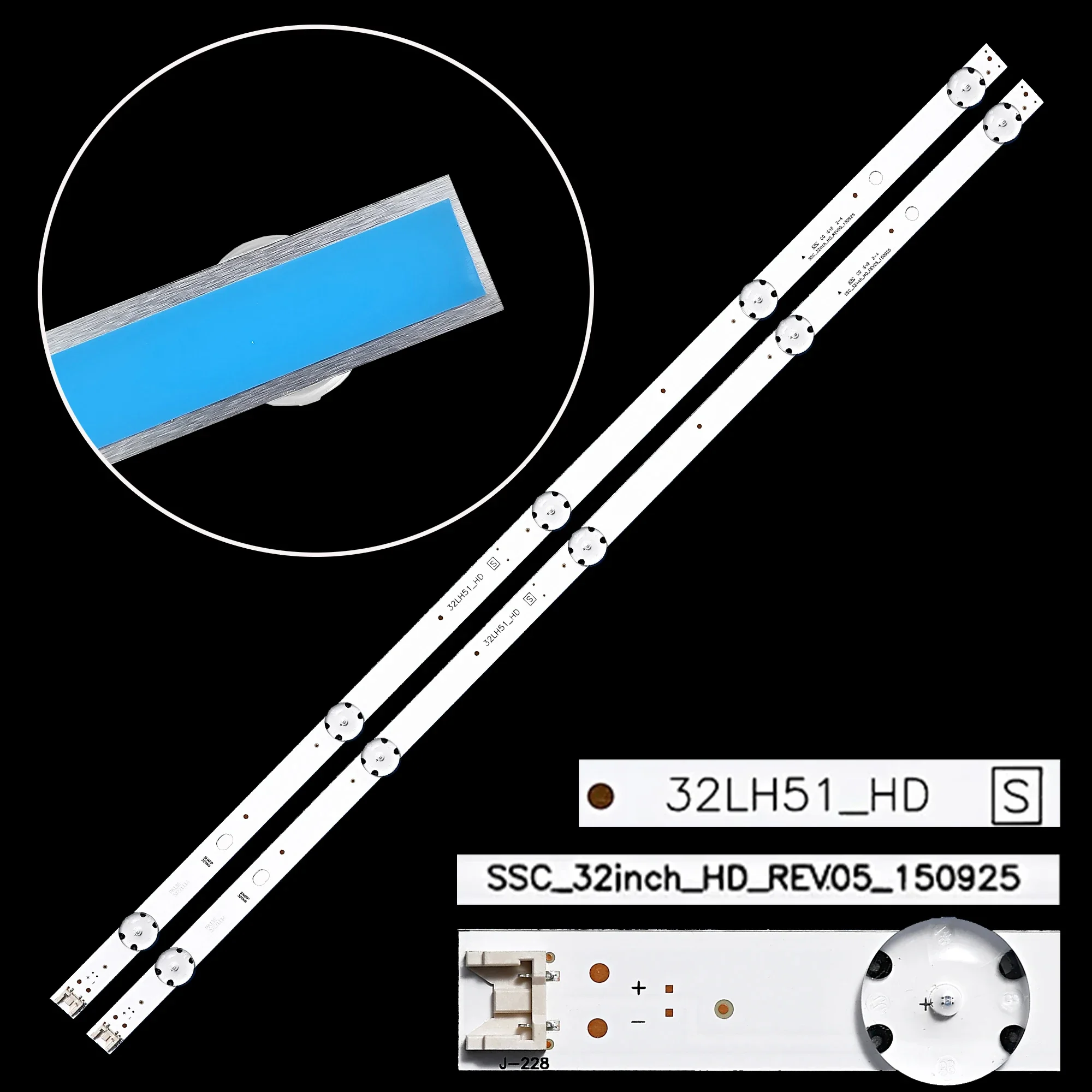 

Светодиодная лента подсветки для 32LH602 32LW300C 32LH520U 32LH561B 32LH564A 32LH565B 32LF510Q 32LH590B 32LH575U 32LH591D 32LX300C