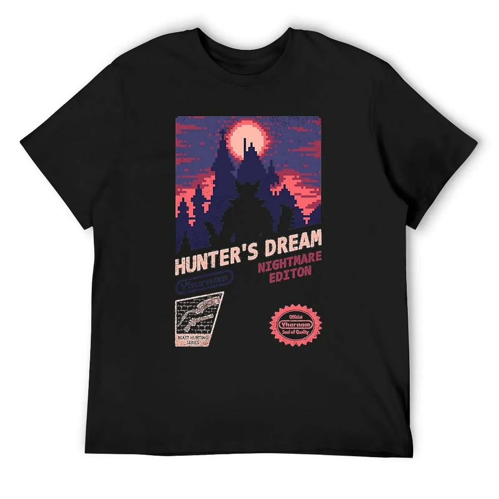 

Retro Bloodborne Hunter's Dream Nightmare Edition T-Shirt Funny t-shirts sweat Luxury man mens cotton t shirts