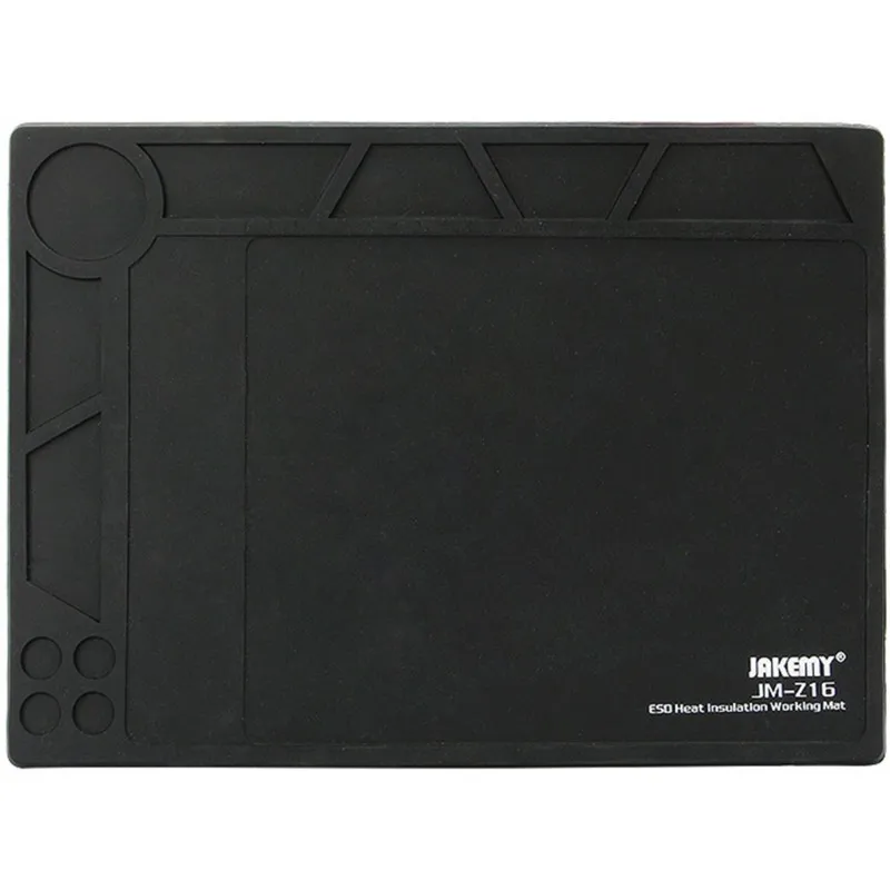 ABLN-JAKEMY JM-Z16 Anti-Static Heat Insulation Repair Work Mat Silicone For Electronics - 359X260mm