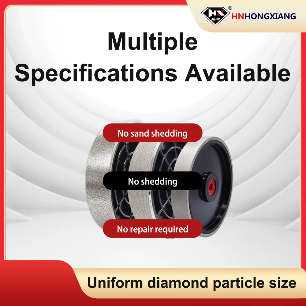 High Quality Electroplated Grinding Wheel Lapidary Grinding Diamond Abrasive Wheel Gemstone Polishing Disc