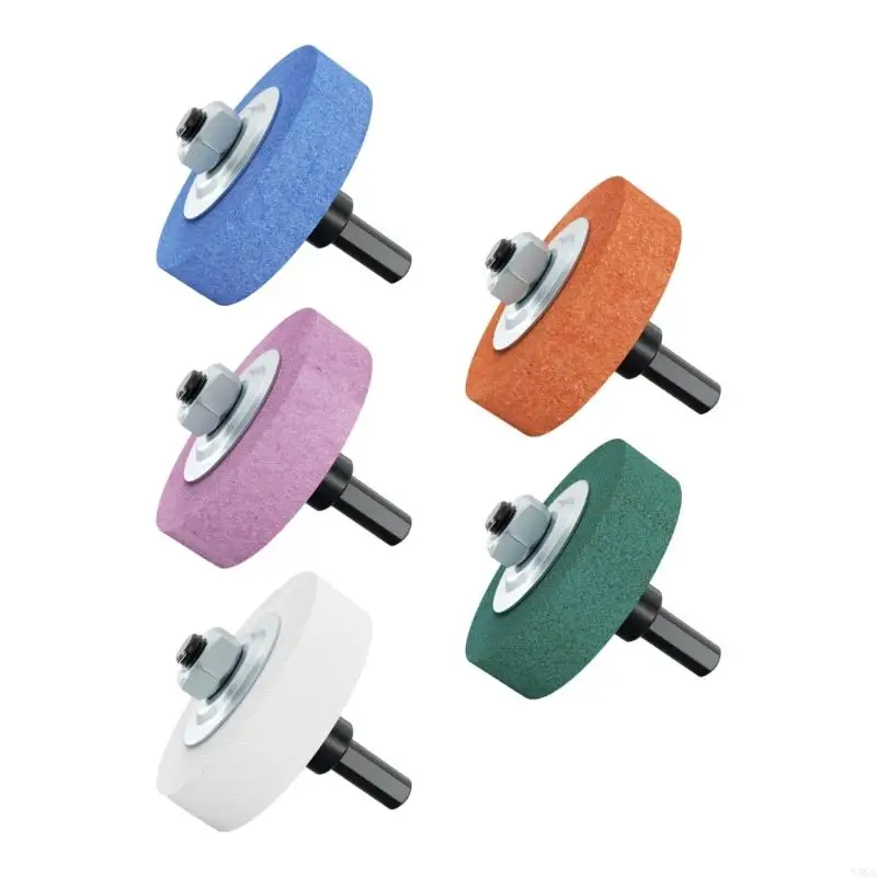 أداة مبراة لقم المثقاب عالميًا، عجلة طحن مدمجة للاستخدام المنزلي مع تصميم التثبيت السريع للاستخدام المنزلي