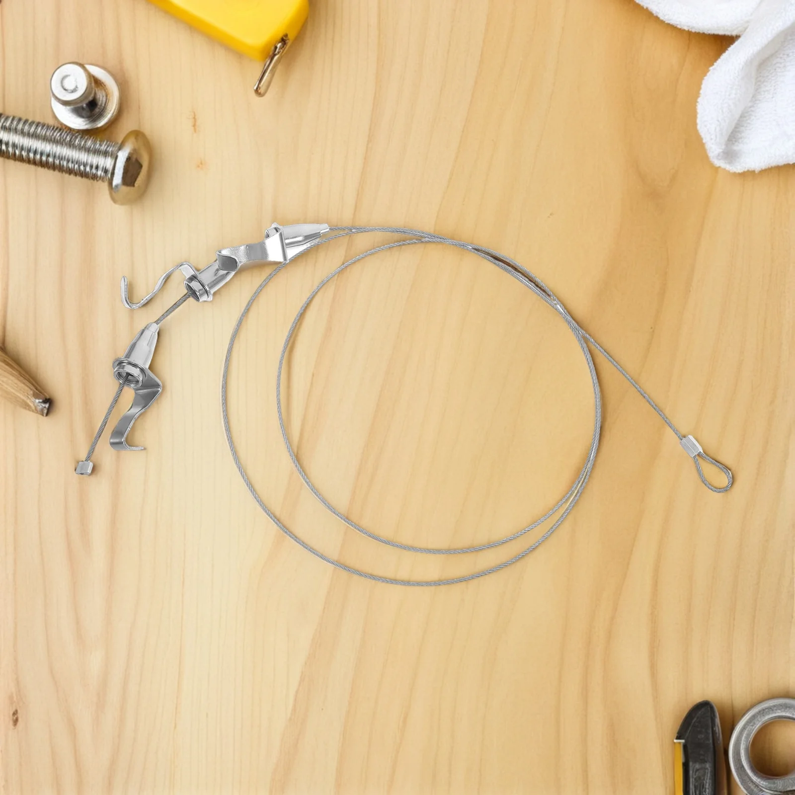 4Pcs Picture Hanging Hardware Reusable Hook Set Portable Lightweight System for Frame Mounting in Galleries Homes and Shows