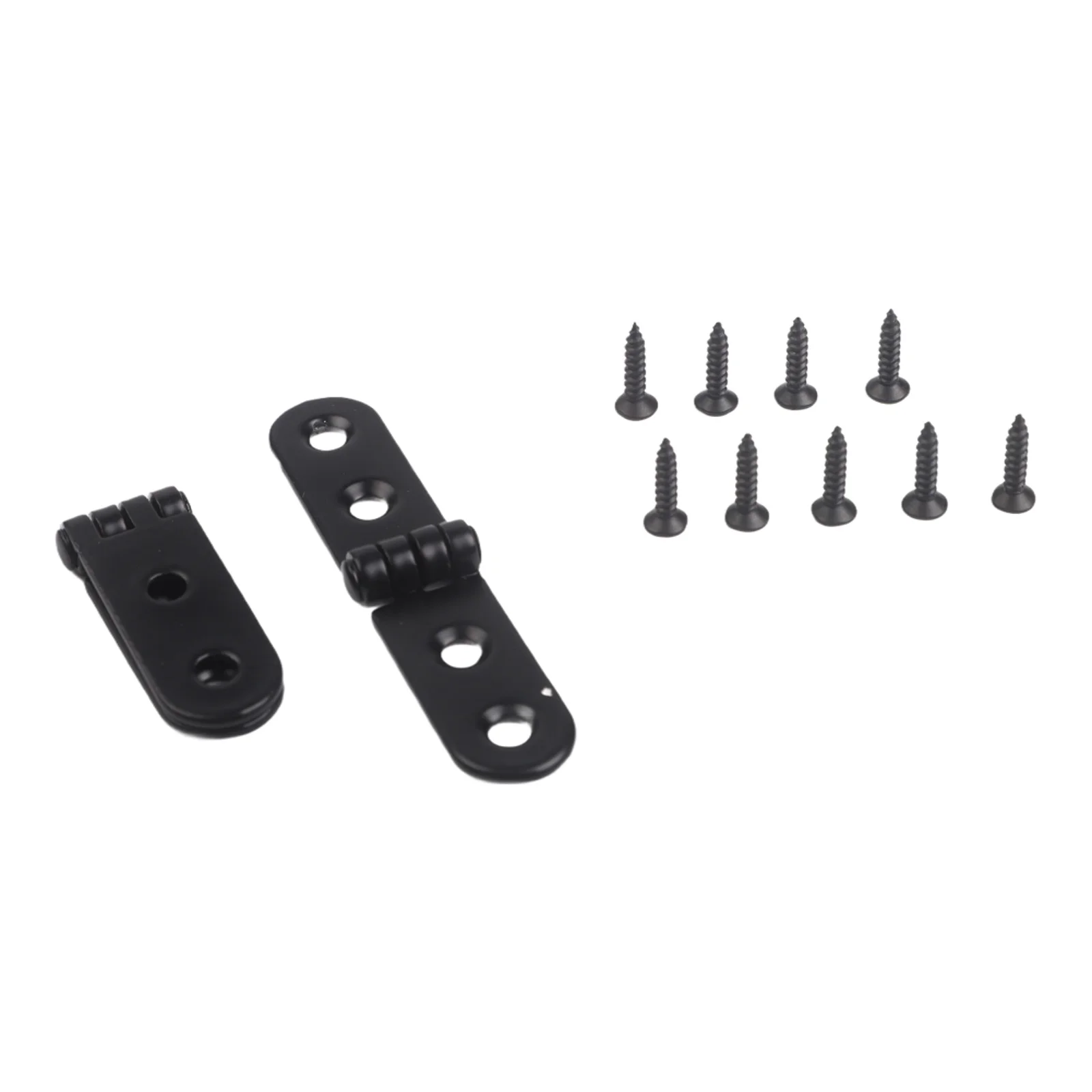 Rounded Corner Hinge Enabling Full 180-Degree For Folding for Table Cabinet Desk Sewing Machine and Modular Assembly Tasks