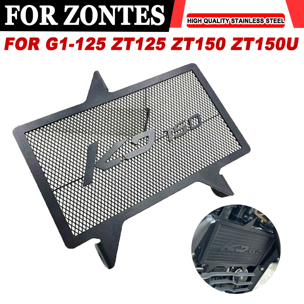 Radiator Grille Guard Grill Cover Protector For Zontes ZT125 G1 ZT125-U ZT125U 125-Z2 125-U1 G1 125 ZT125 Motorcycle Accessories