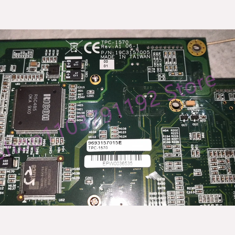 Industrial Control Motherboard P/N:19C3157005 TPC-1570 Rev:A1