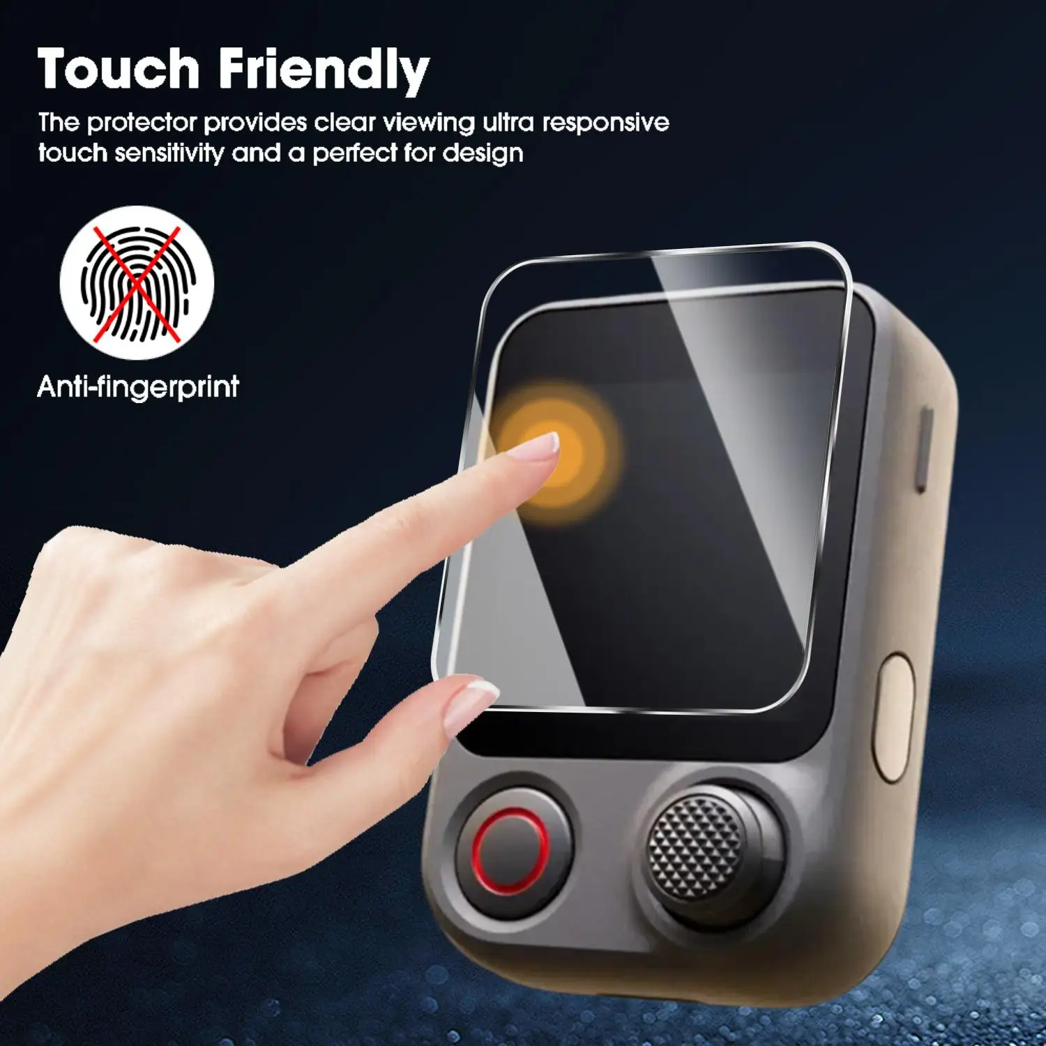 For DJI Osmo Mobile 8P FrameTap Handheld Gimbal Screen Protector 9H Hardness Tempered Glass Cover Film for Osmo Mobile 8P