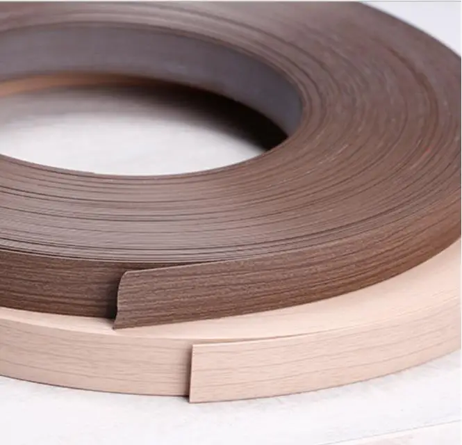 2 Meter PVC-Holzfurnier-Kantenanleimmaschine, Holzstreifen, Heißschmelzen für die Oberflächenrestaurierung von Schrankmöbeln, selbstklebendes Dichtungsband – Detail 9