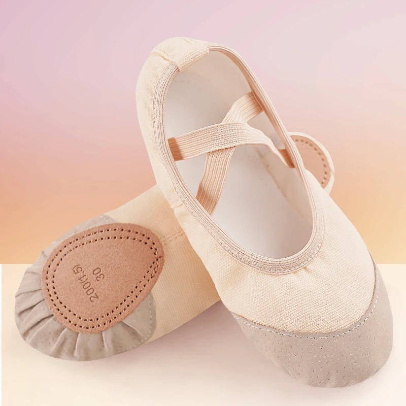 Children Girls Ballet Shoes Soft Sole Dance Shoes Kids Boys Adult Ballet Slippers Indoor Yoga Gym Dance Practice Shoes