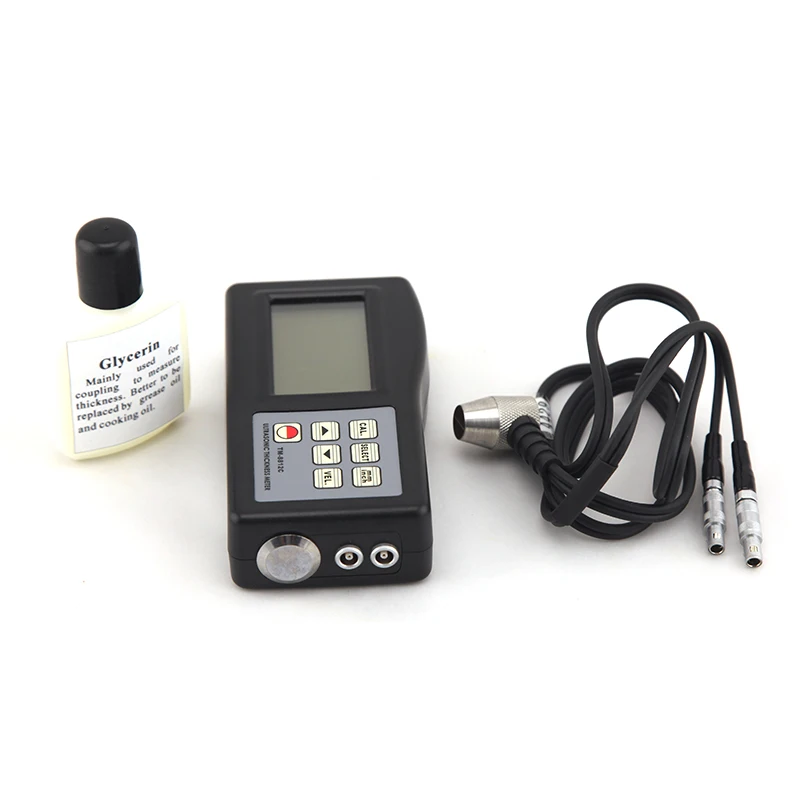 TM-8812C METAL GLASS CERAMIC PLASTIC PORTABLE ULTRASONIC THICKNESS GAUGE with Resolution of 0.01 mm